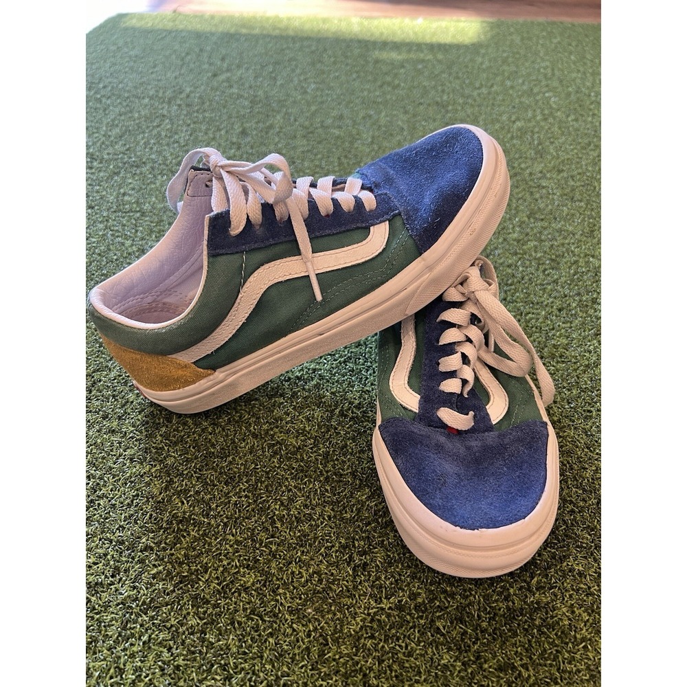 VANS Yacht Club Old Skool‎ Primary Color Block Shoes Mens 5.5 Women's 7 Skater
